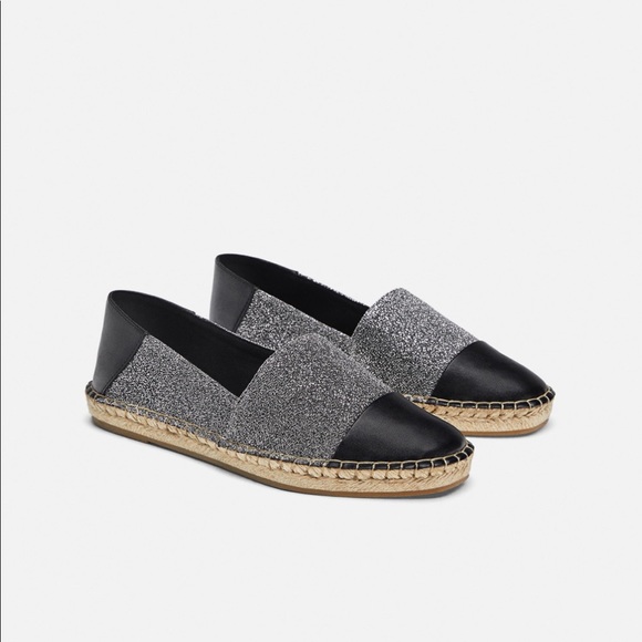 Zara Shoes - ZARA Contrasting Esparto Espadrilles